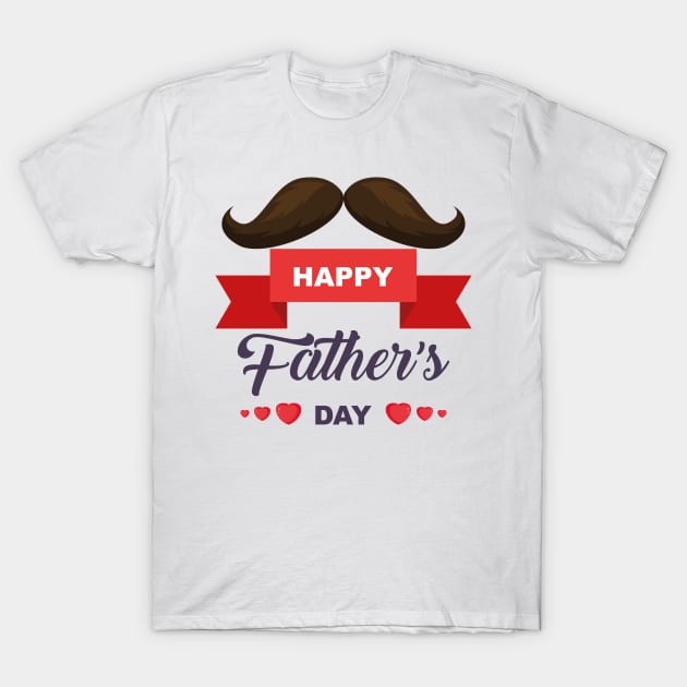 Copy of happy Father's Day 2022 a a best gift for your beautiful dad T-Shirt by EDSERVICES